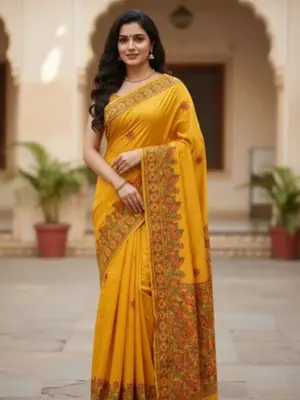 Pure  Tussar Silk Sarees