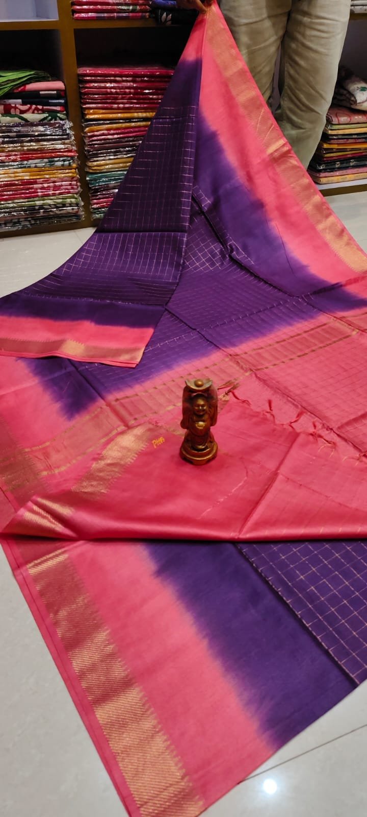 Crafted Mangalgiri silk Saree