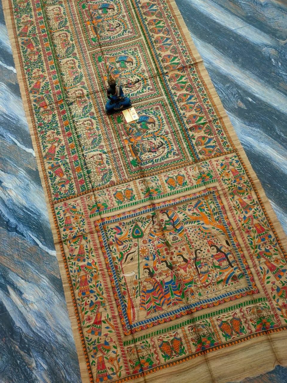 Deshi tussar saree