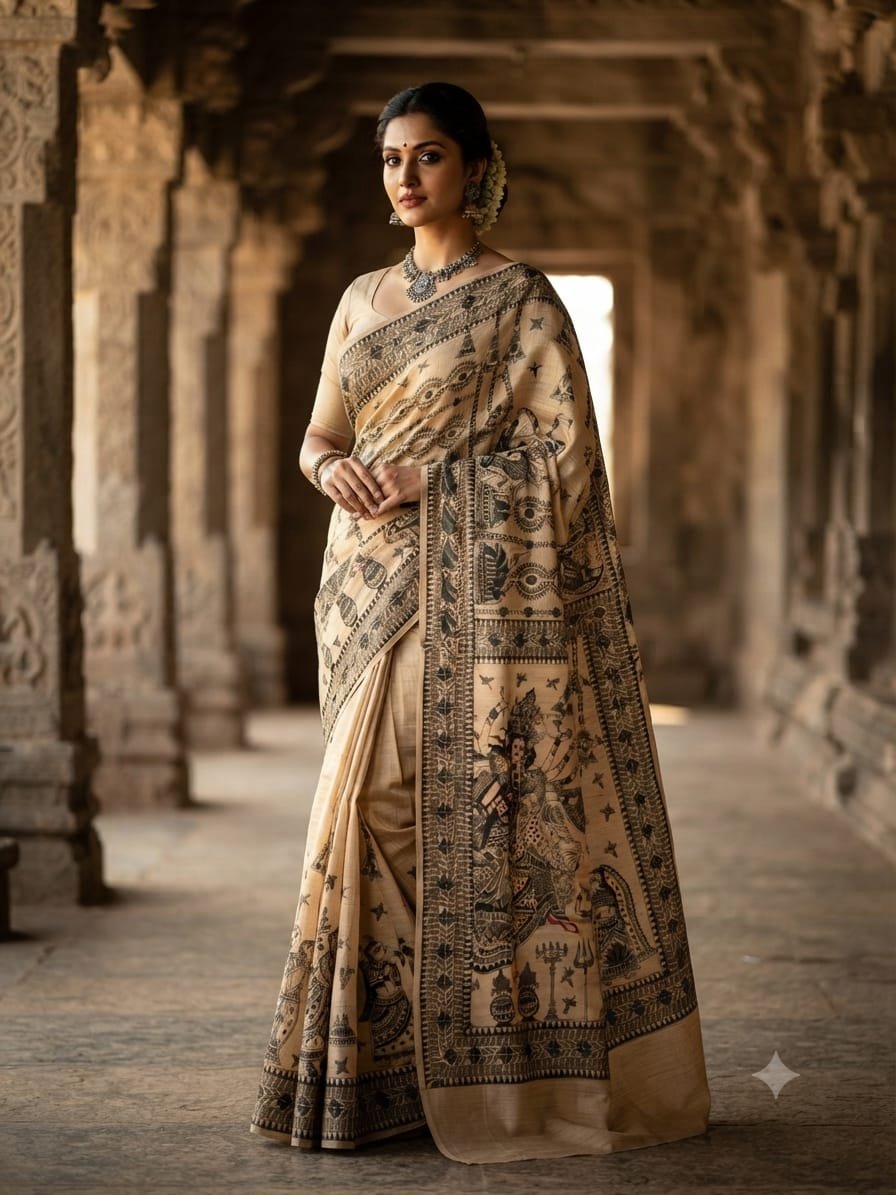 Deshi tussar saree2