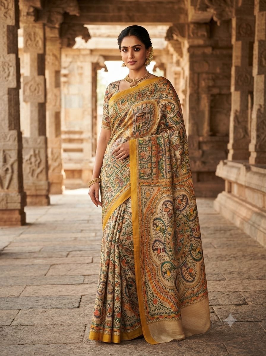 Deshi tussar saree3